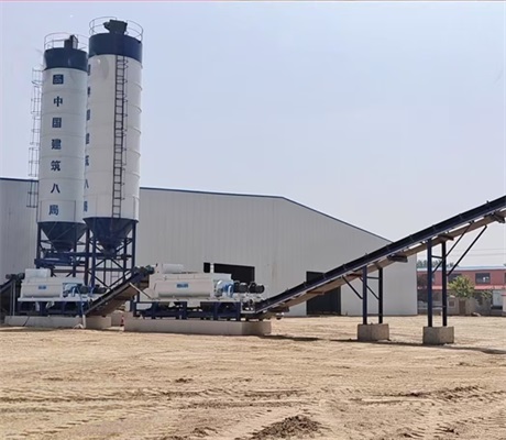 600噸穩(wěn)定土攪拌設備的運行原理